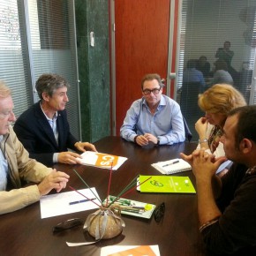 Encuentro con responsables del CSIF en Cádiz