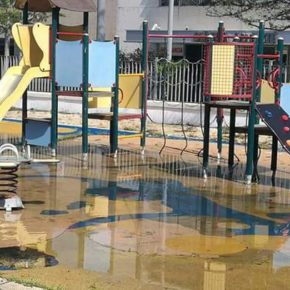 Ciudadanos exige la reparación urgente del parque infantil de Loreto